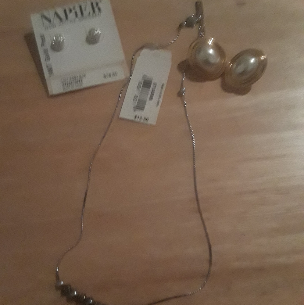 Napier necklace & earrings